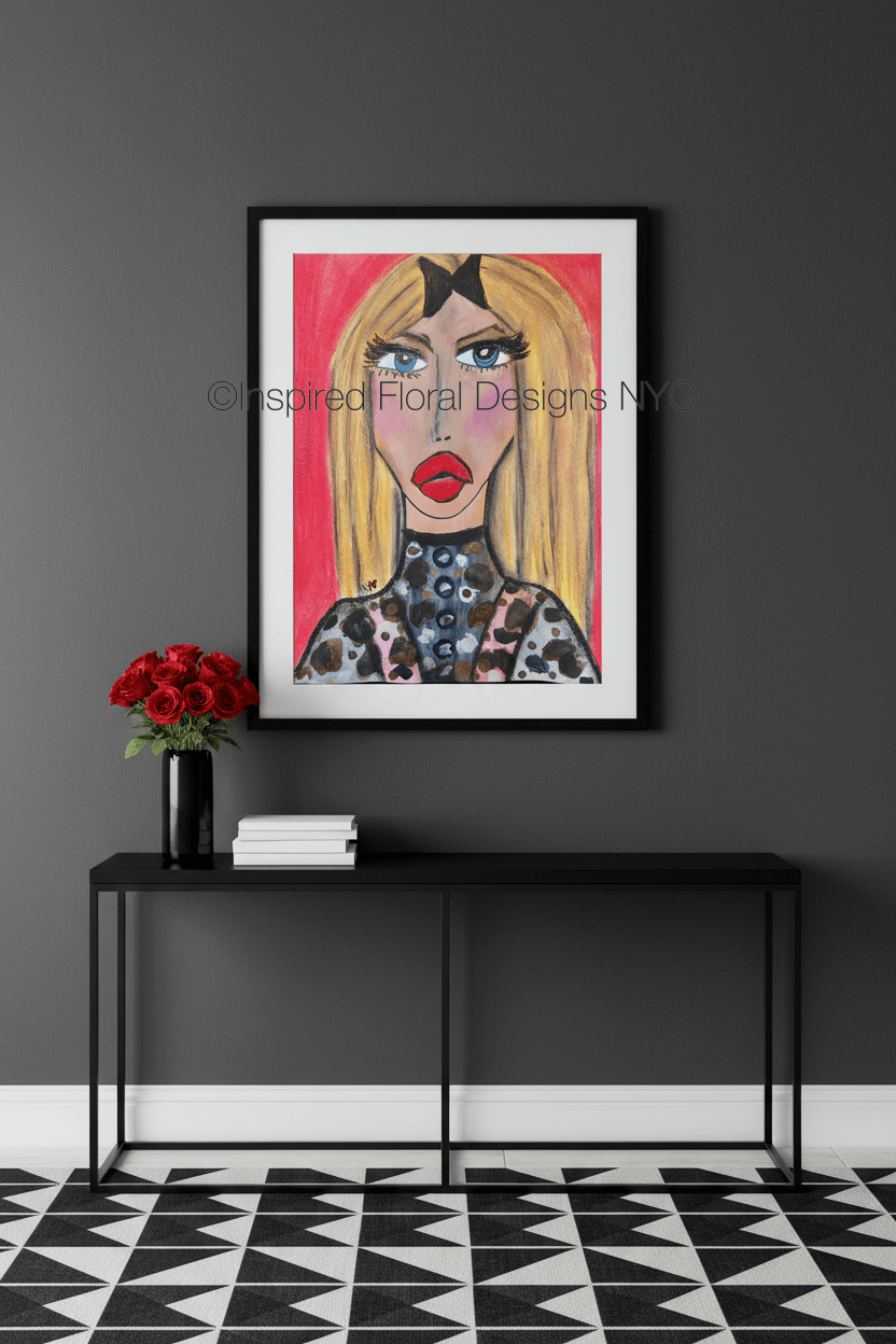 'Fifi' Visages Giclée Art Print
