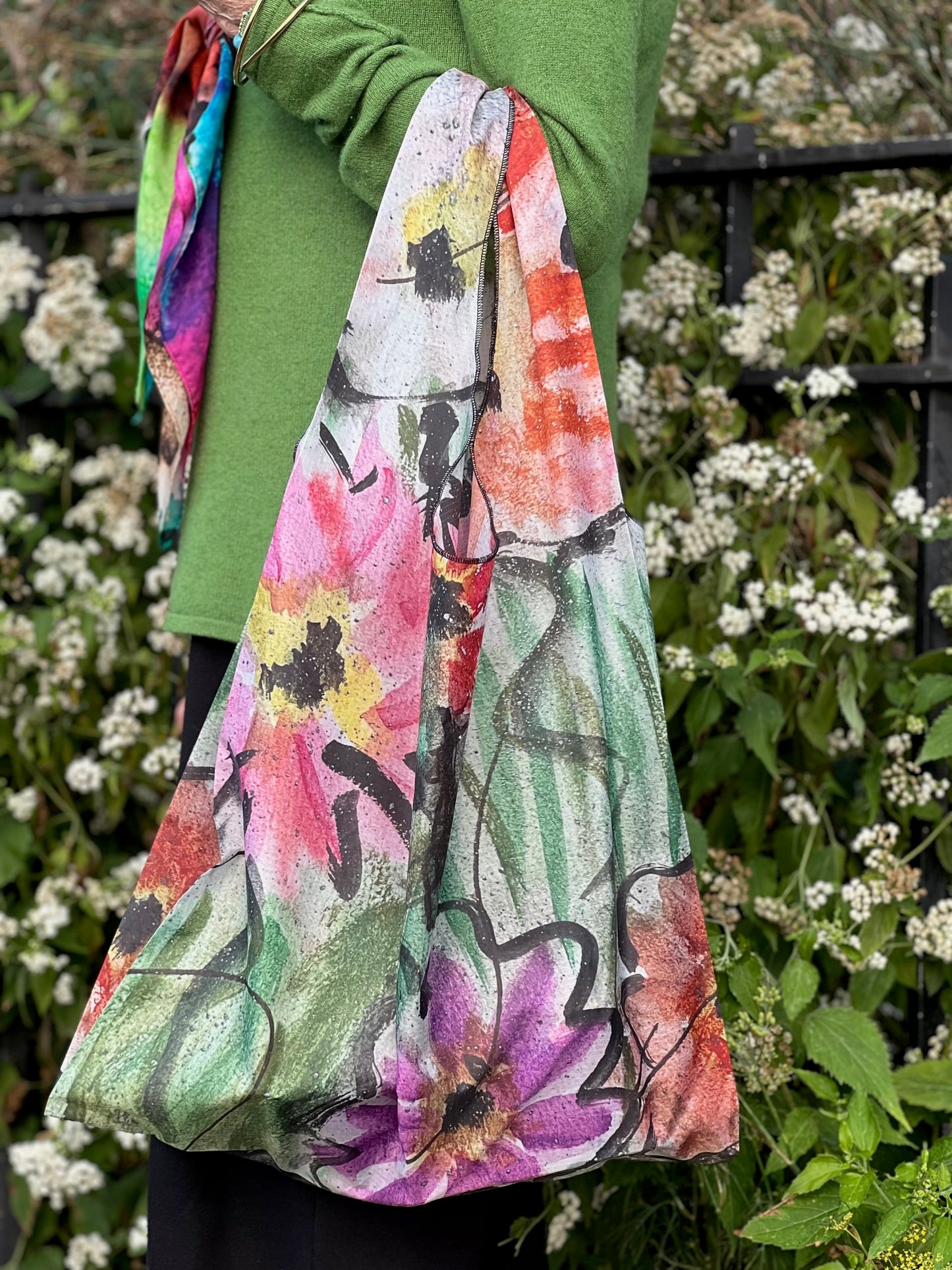 Blossom Parachute Totes