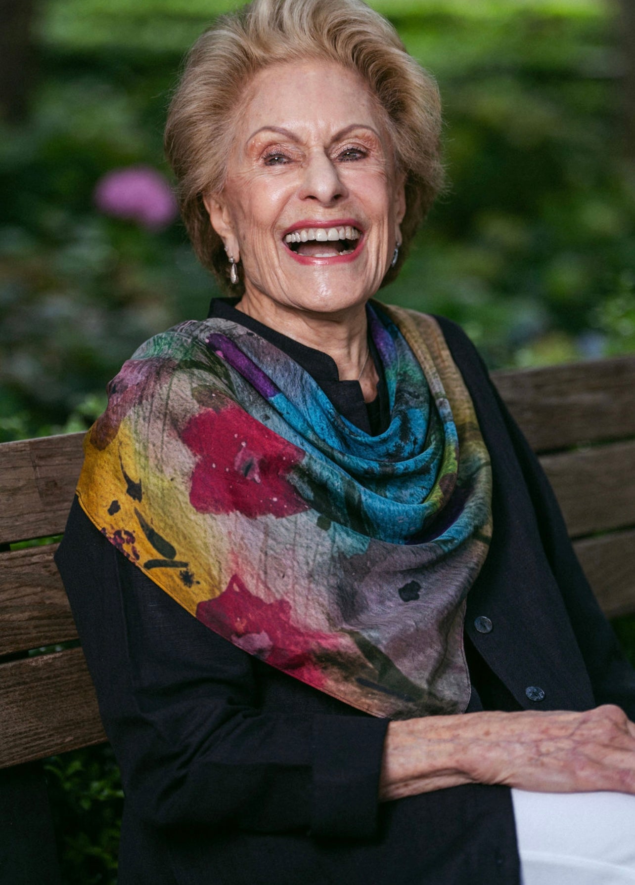 inspired floral designs nyc floral symphony silk twill scarves