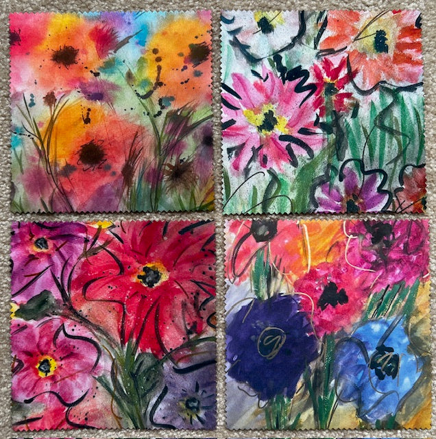 glass lens cleaning cloths watercolor floral inspired floral designs nyc