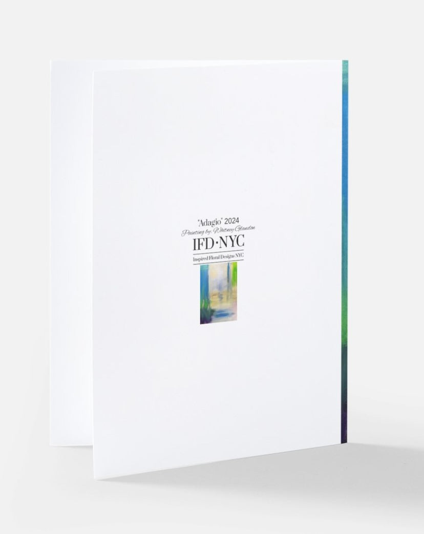 'Adagio' Greeting Cards- Set of 5