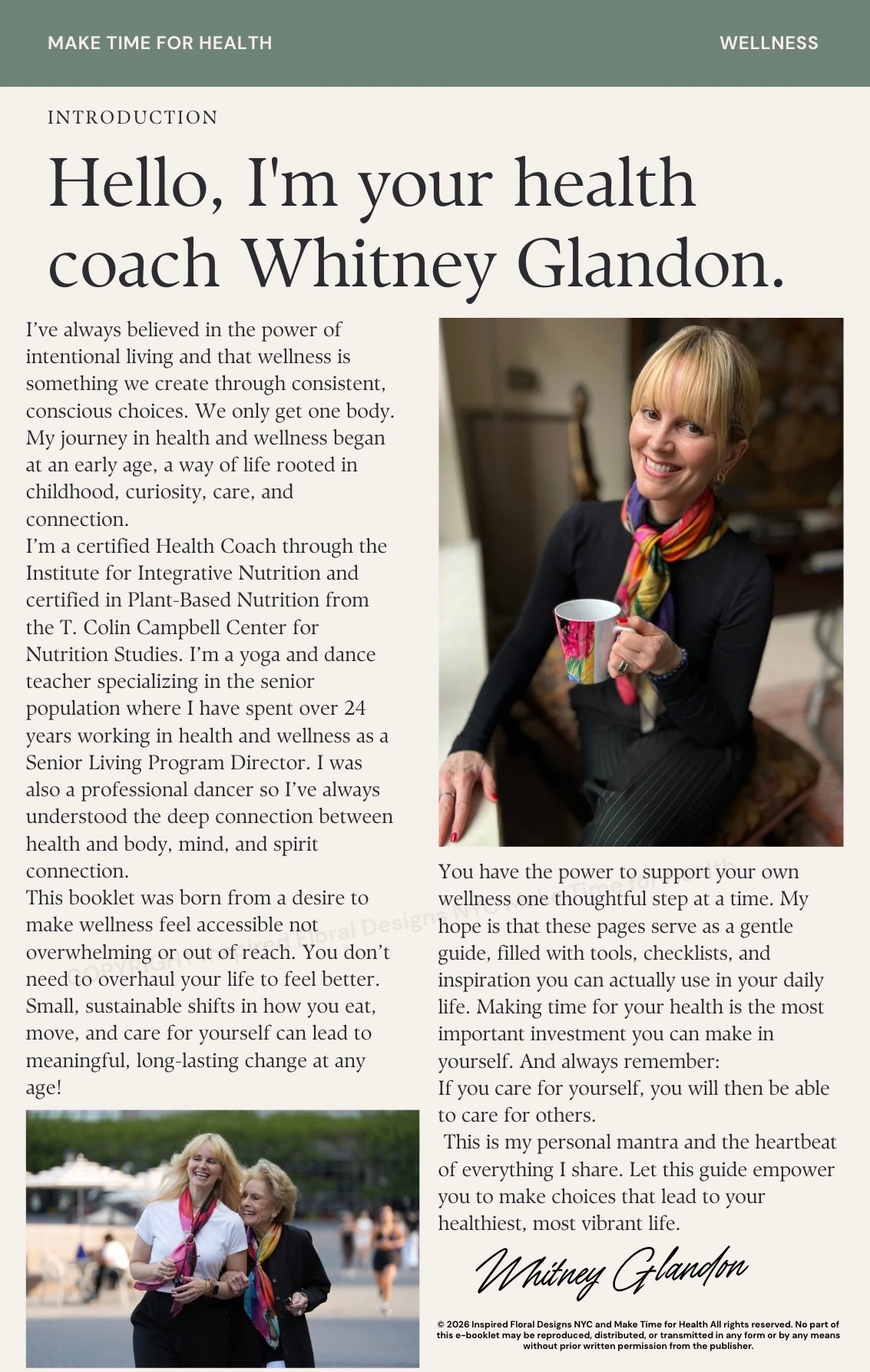 Make Time for Health- A How to Guide