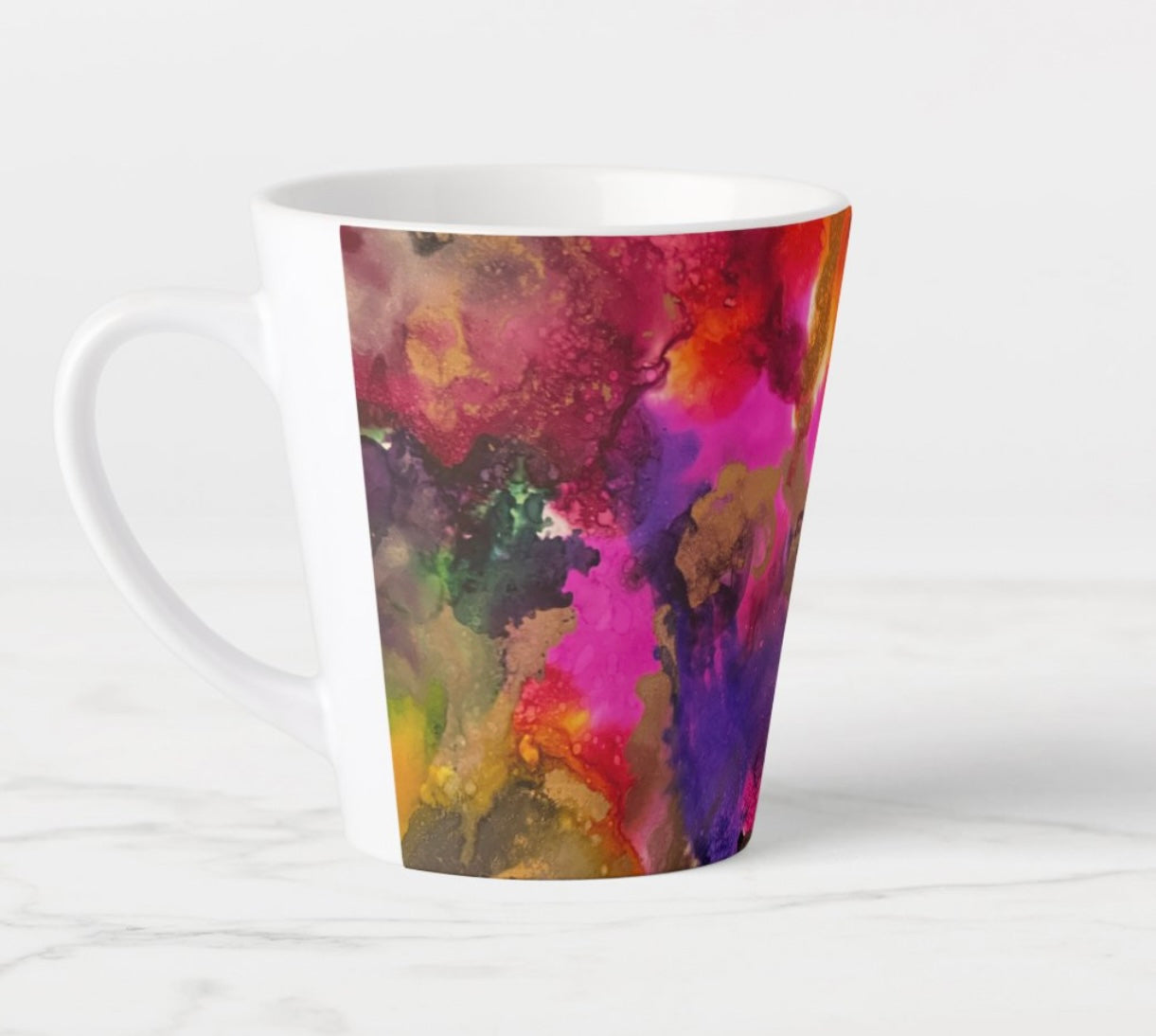 inspired floral designs nyc kaleidoscope florals latte cup