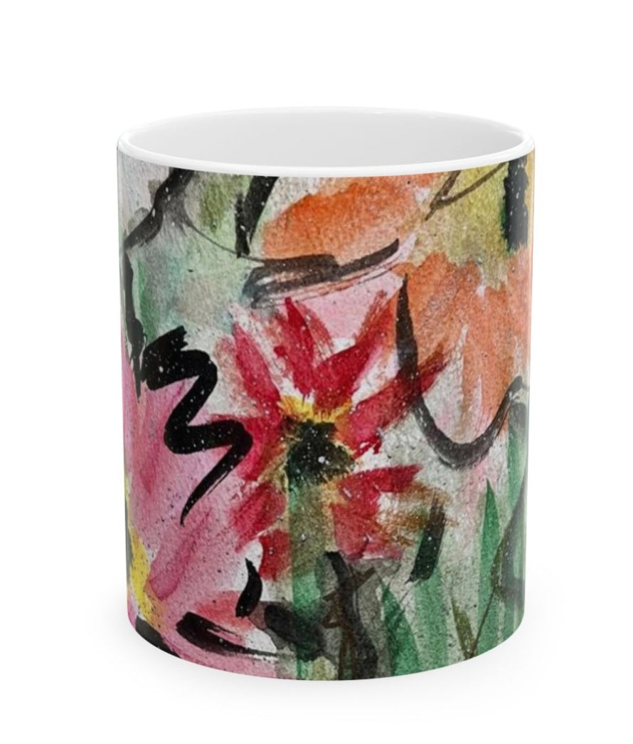 Floral Coffee Mugs
