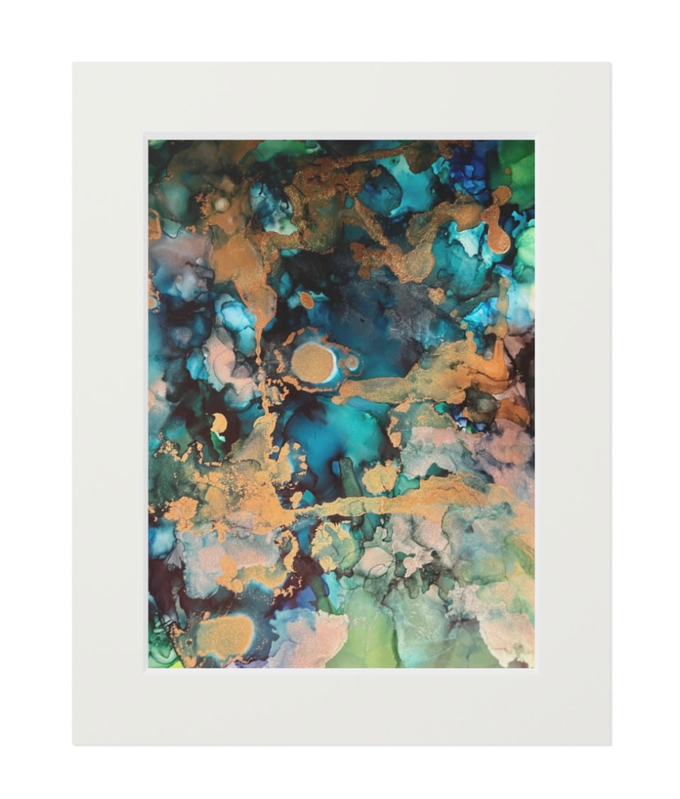 inspired floral designs nyc giclee art prints EARTH