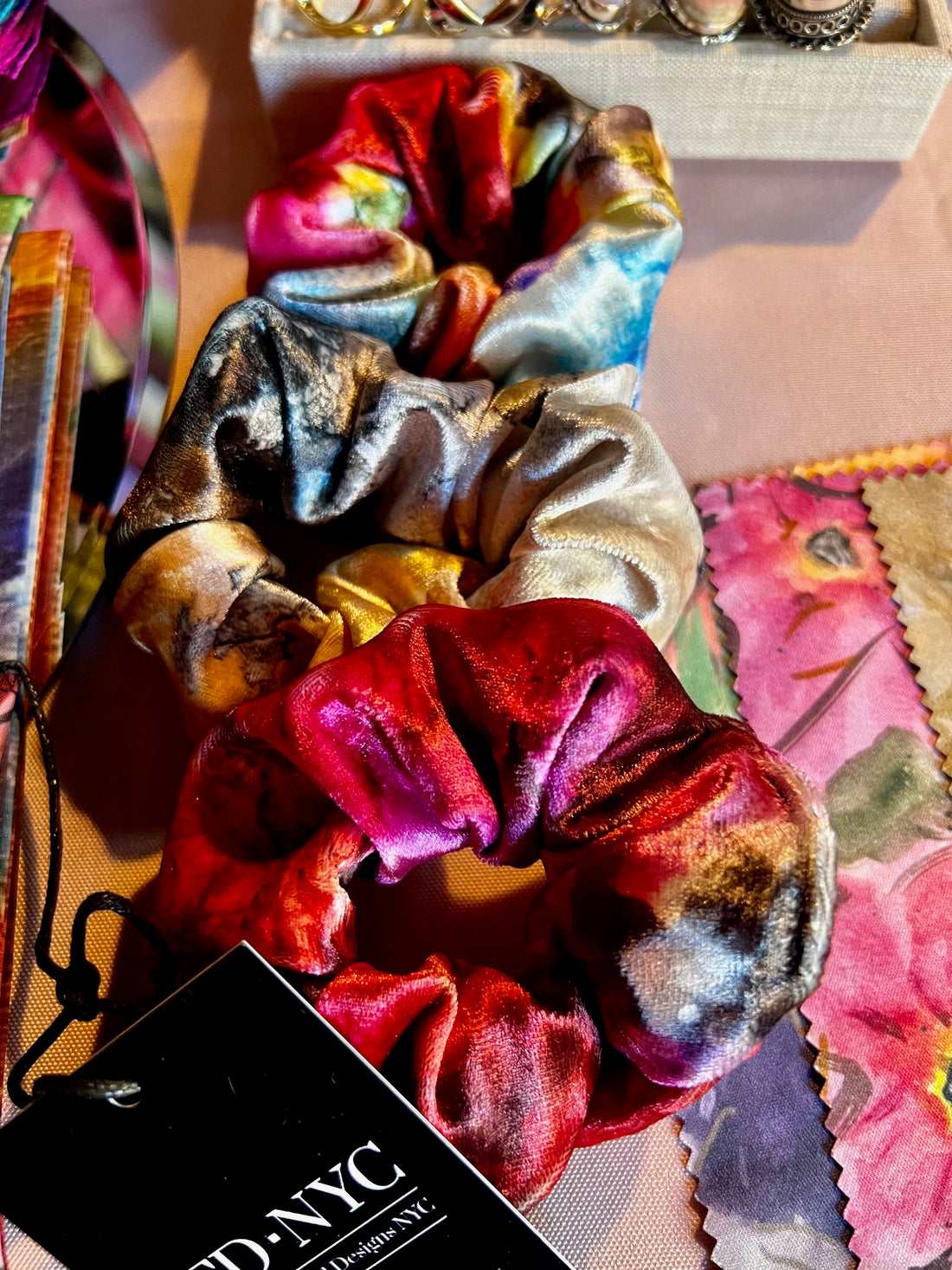 A Stylish Comeback: Scrunchies Meet Art