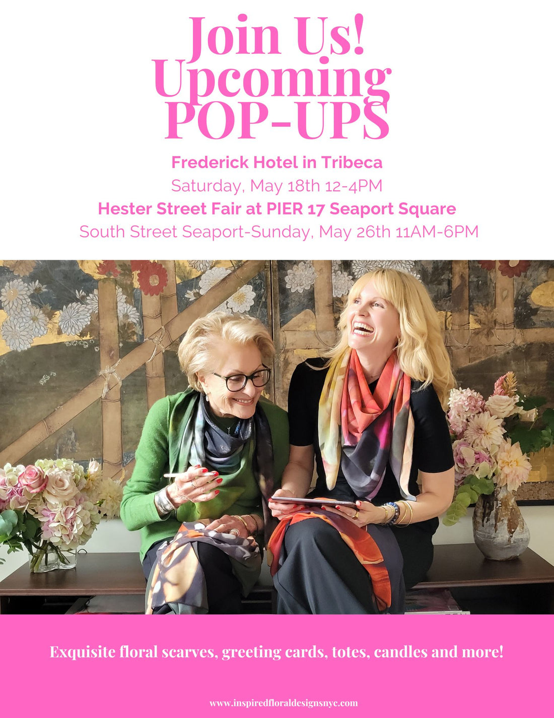 Our May Pop-Ups!