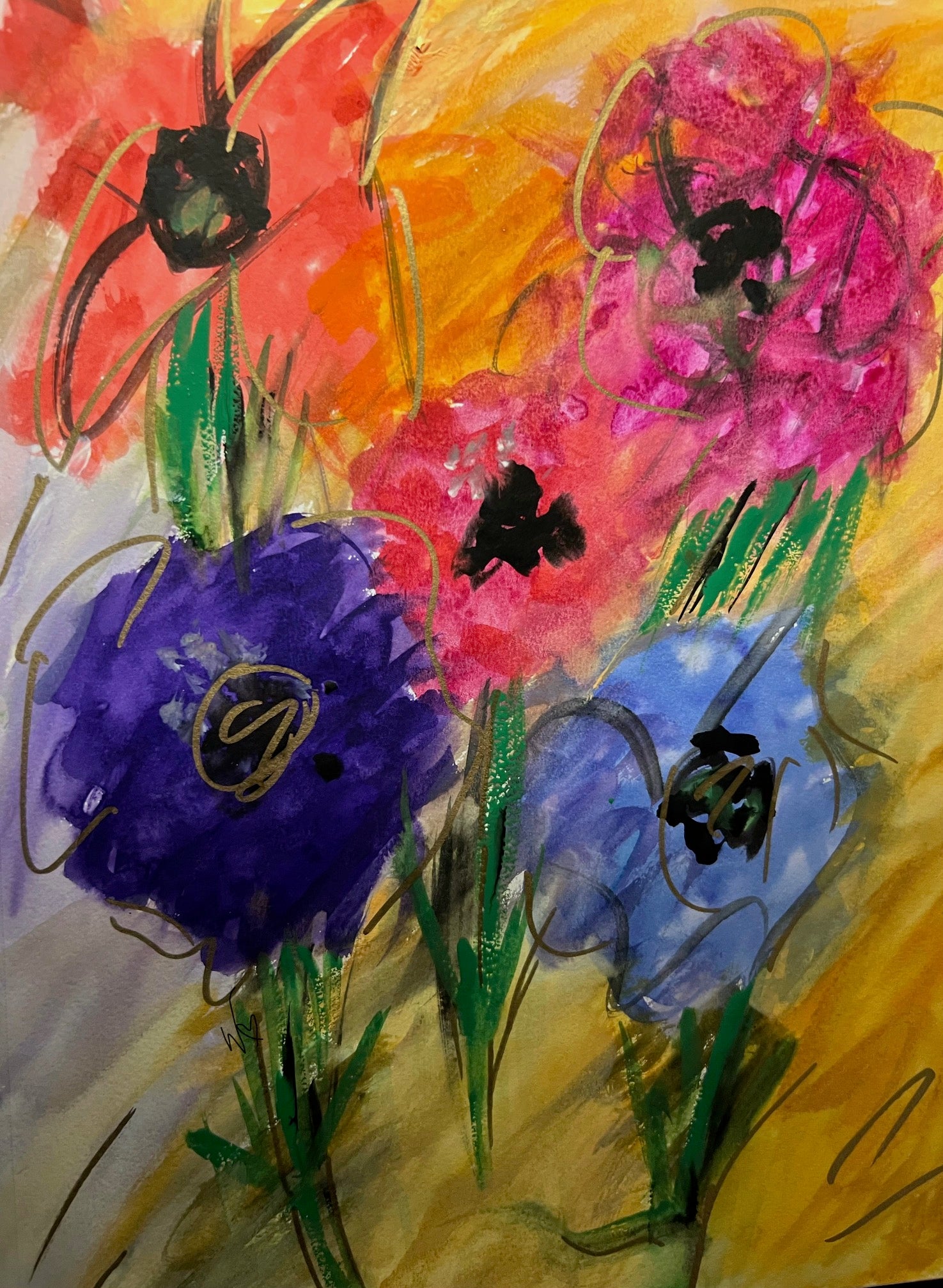'The Flower Power' Scarf Collection