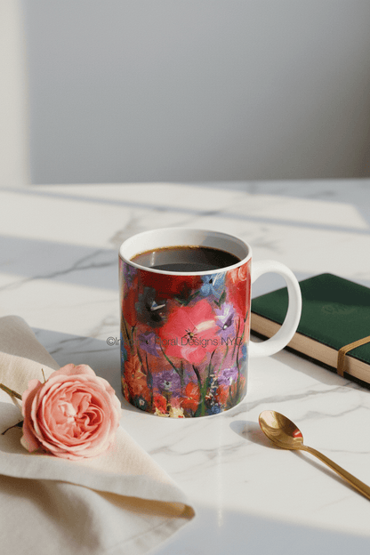 allegras garden coffee cup inspired floral designs nyc llc 