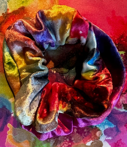 inspired floral designs nyc floral scrunchies colorburst