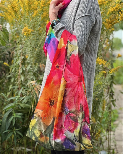 Blossom Parachute Totes