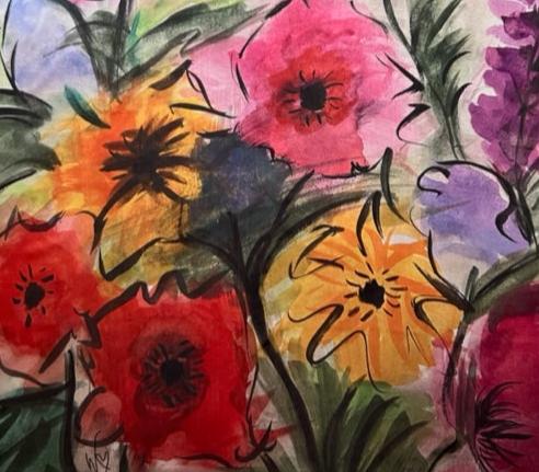 inspired floral designs nyc silk scarves