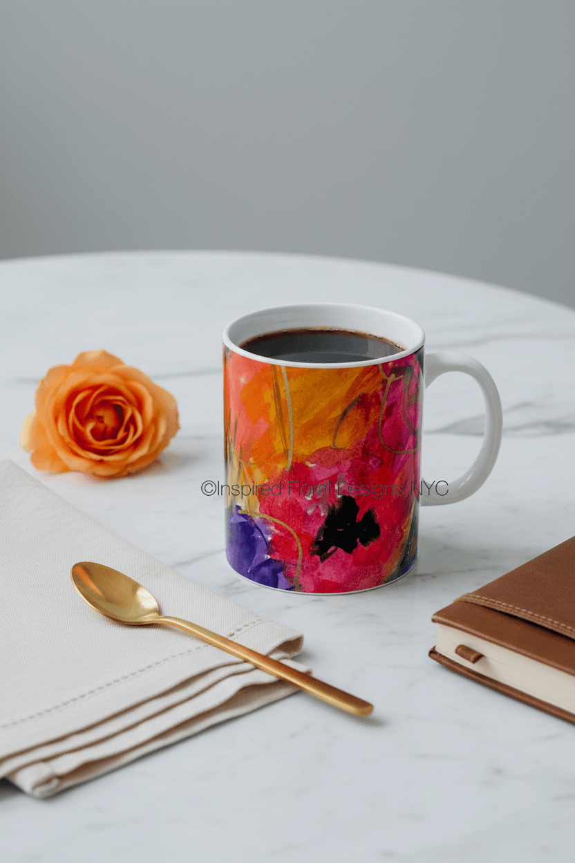 Floral Coffee Mugs