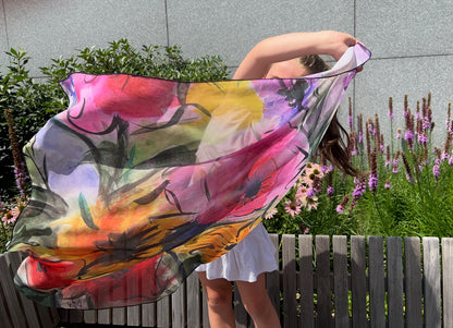 'The Painting' Scarf Collection  "Mimi"