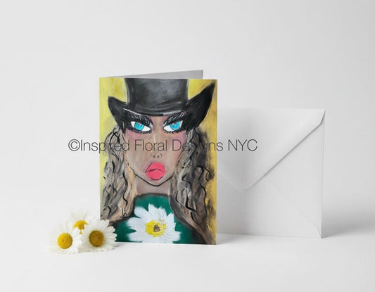 'Josephine' The Power Gals Greeting Card - set of 5