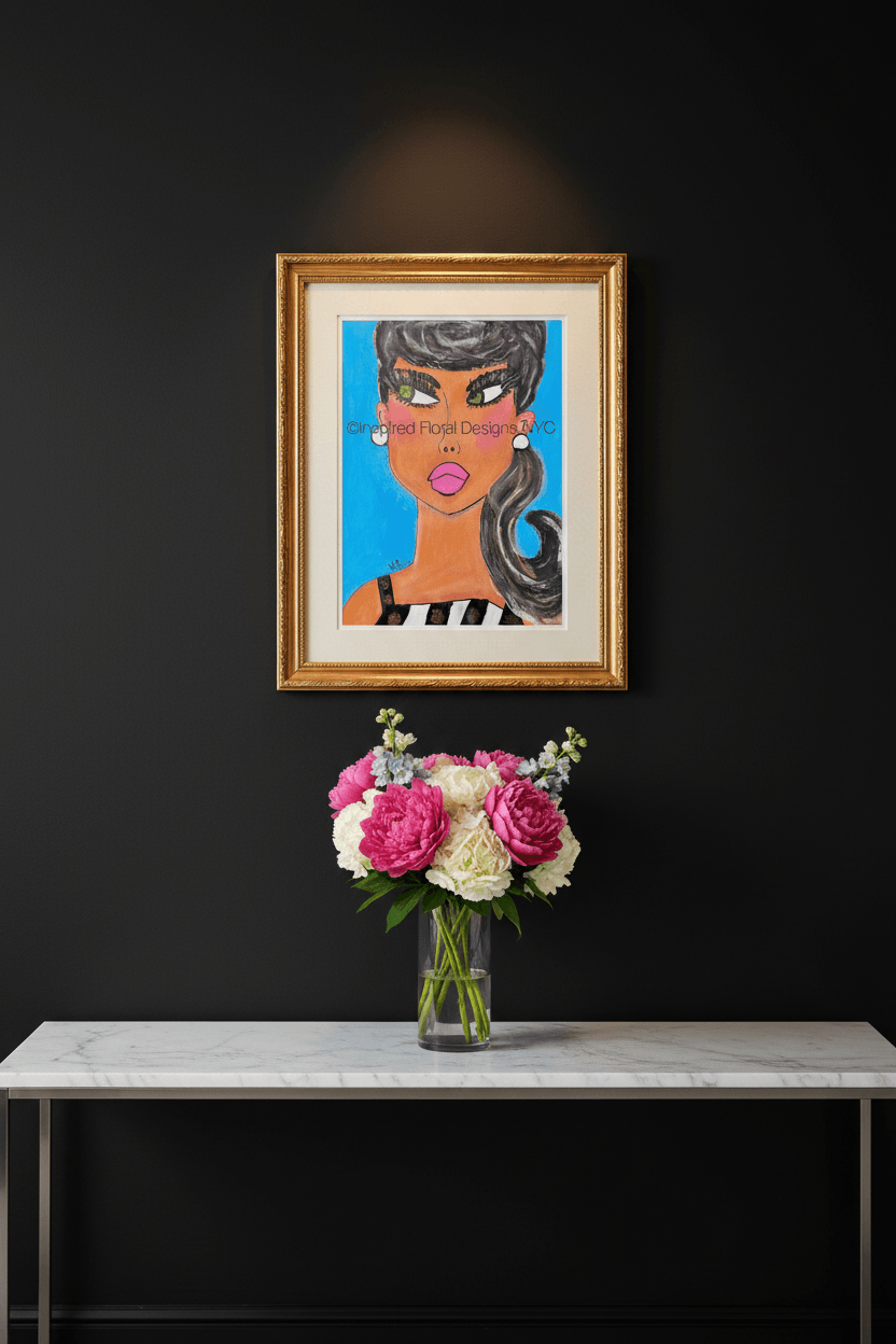 'Simone' The Power Gals Giclée Art Print