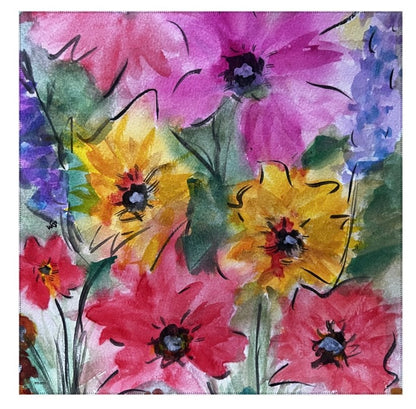 inspired floral designs nyc silk scarves 