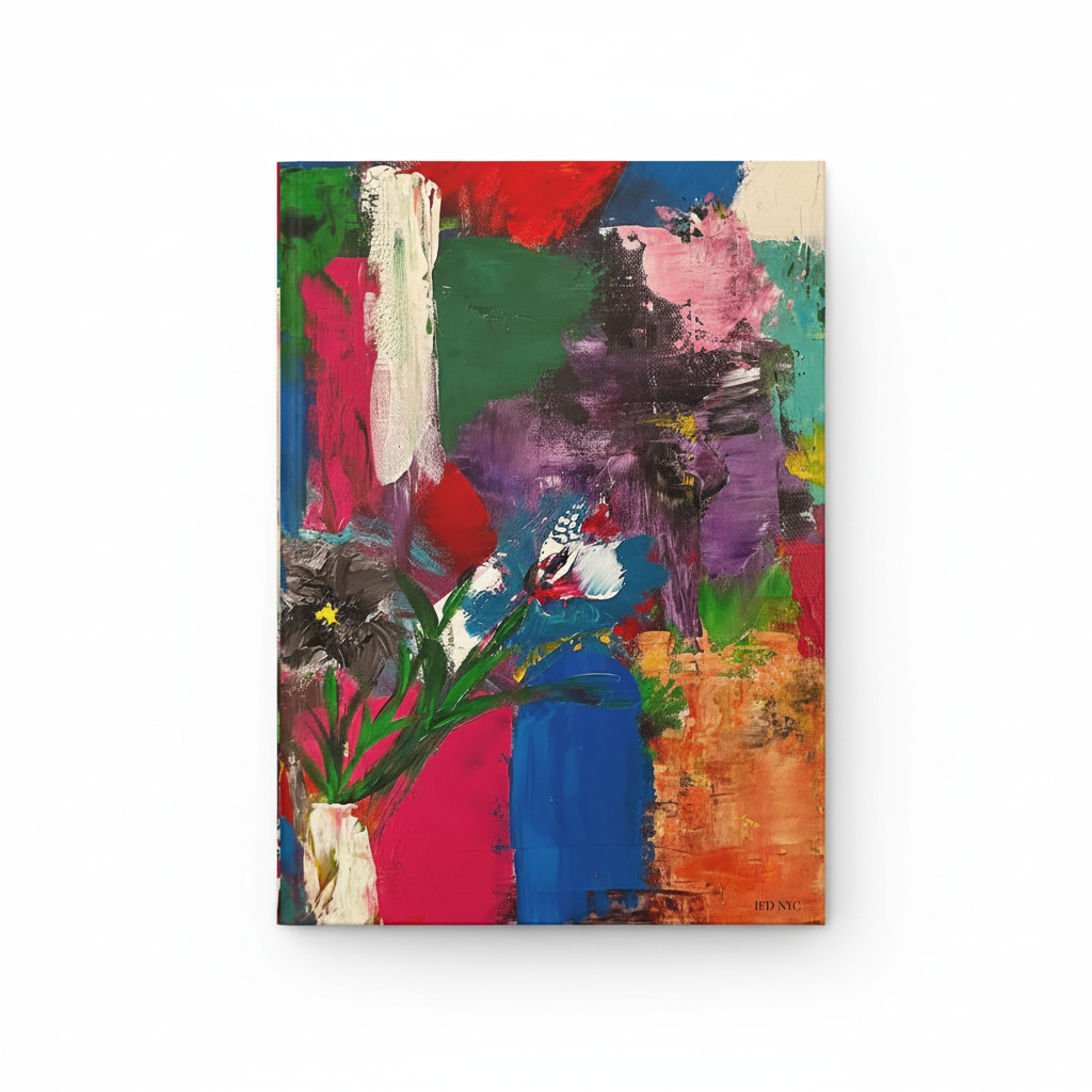 Fragmented Blossoms Journal Ad - Square