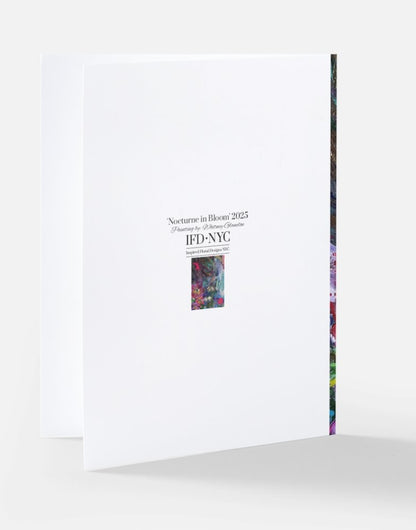 'Nocturne in Bloom' Floral Greeting Cards- set of 5
