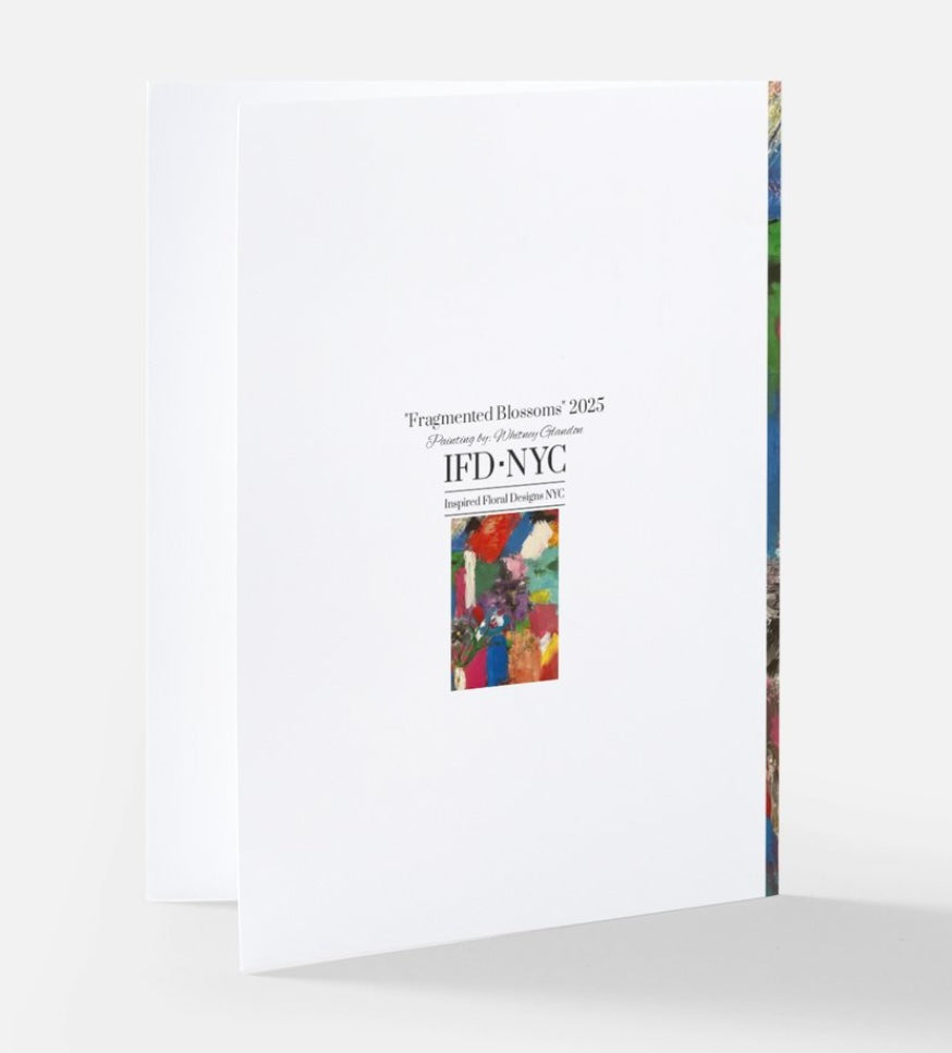 'Fragmented Blossoms' Greeting Cards- Set of 5