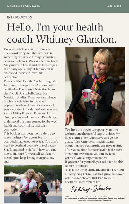 Make Time for Health- A How to Guide