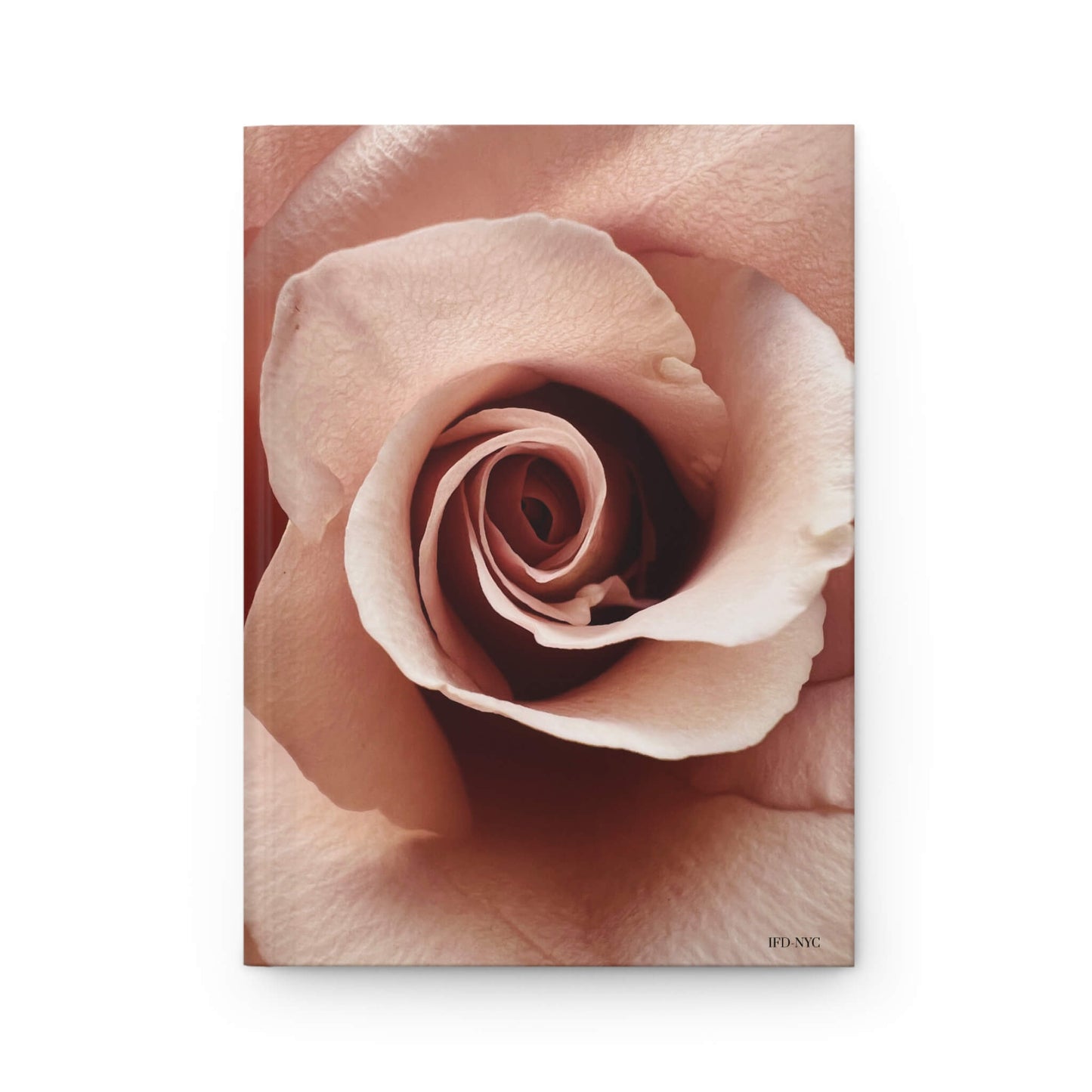 unconditional love rose floral photography hard cover journal by Whitney at Inspired Floral Designs NYC