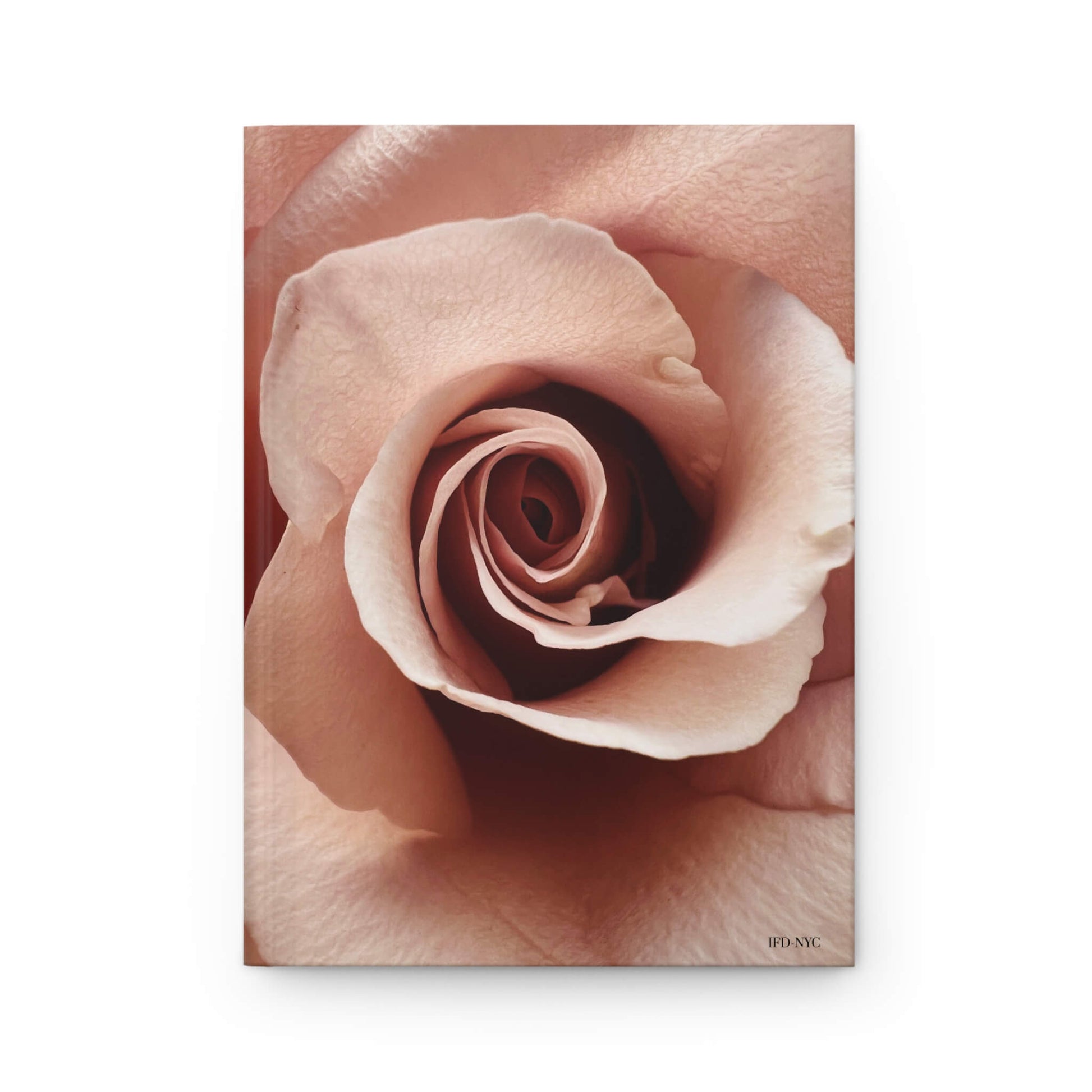 unconditional love rose floral photography hard cover journal by Whitney at Inspired Floral Designs NYC