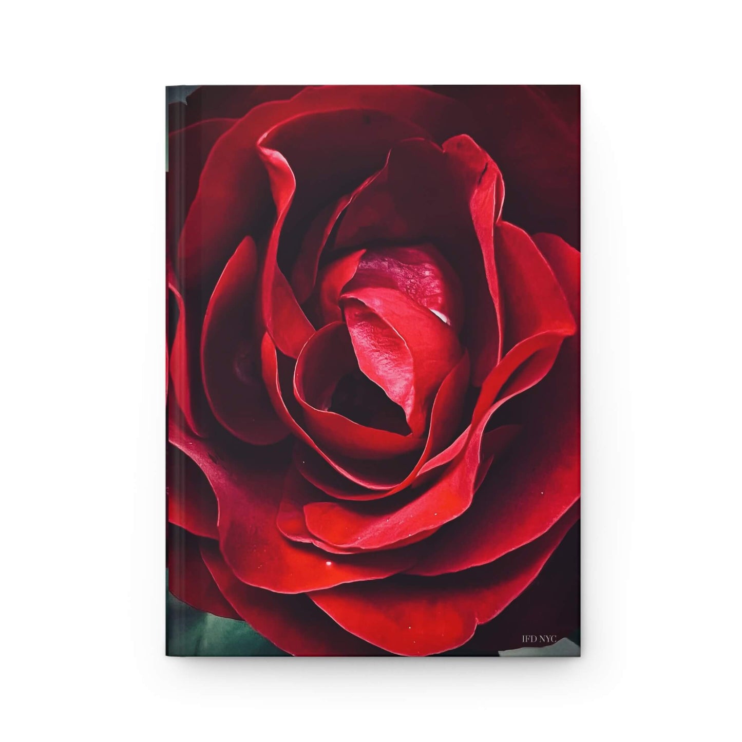 hard cover floral journal designed by floral photography inspired floral designs