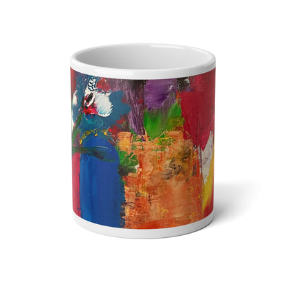 Jumbo Floral Coffee Mugs