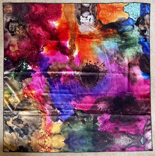 inspired floral designs nyc silk scarves