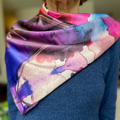 The Kaleidoscope Scarf "Floral Whirl"