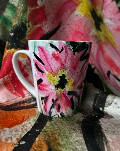 Floral Coffee & Latte Mugs