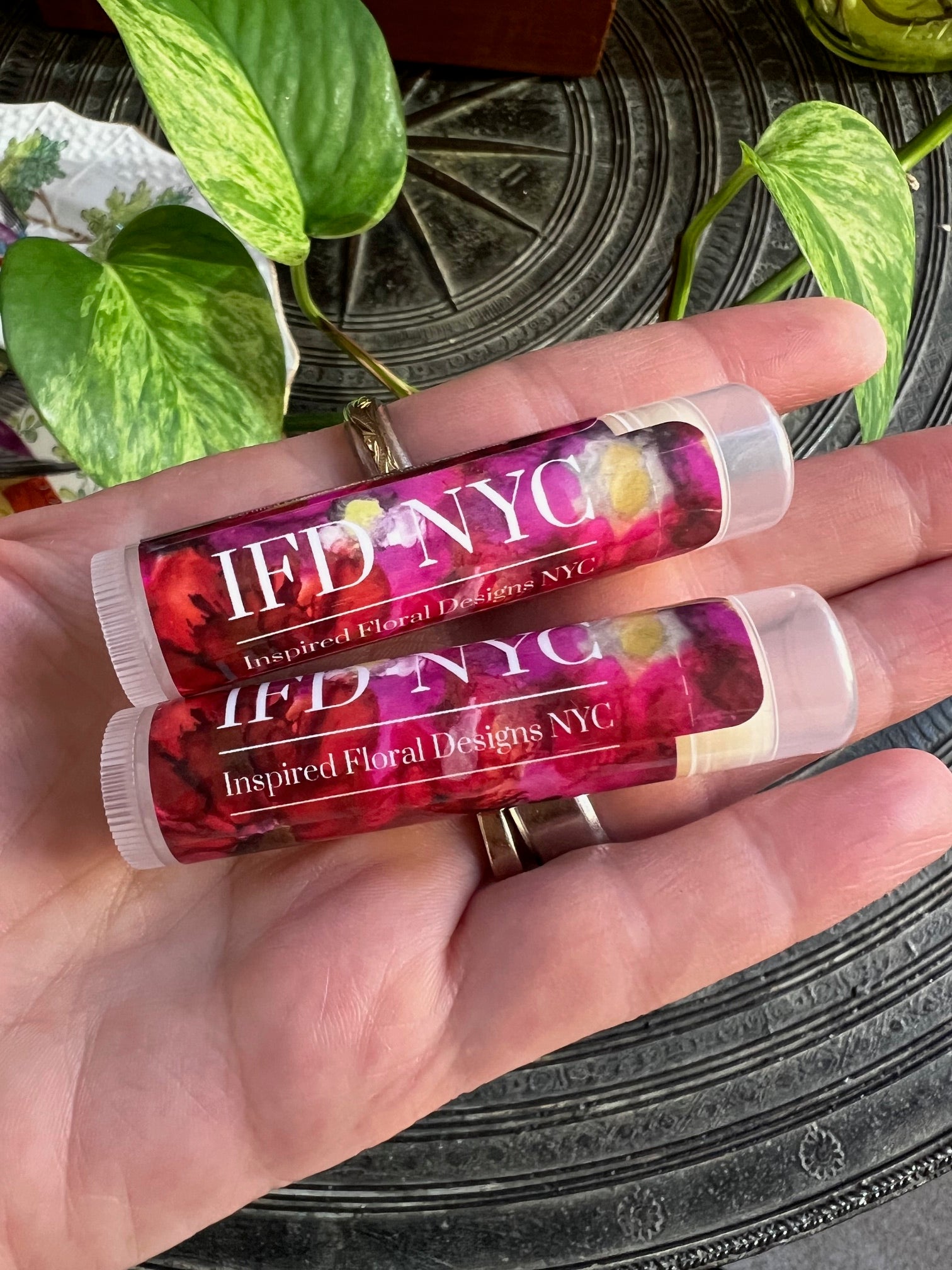 inspired floral designs nyc lip balm organic