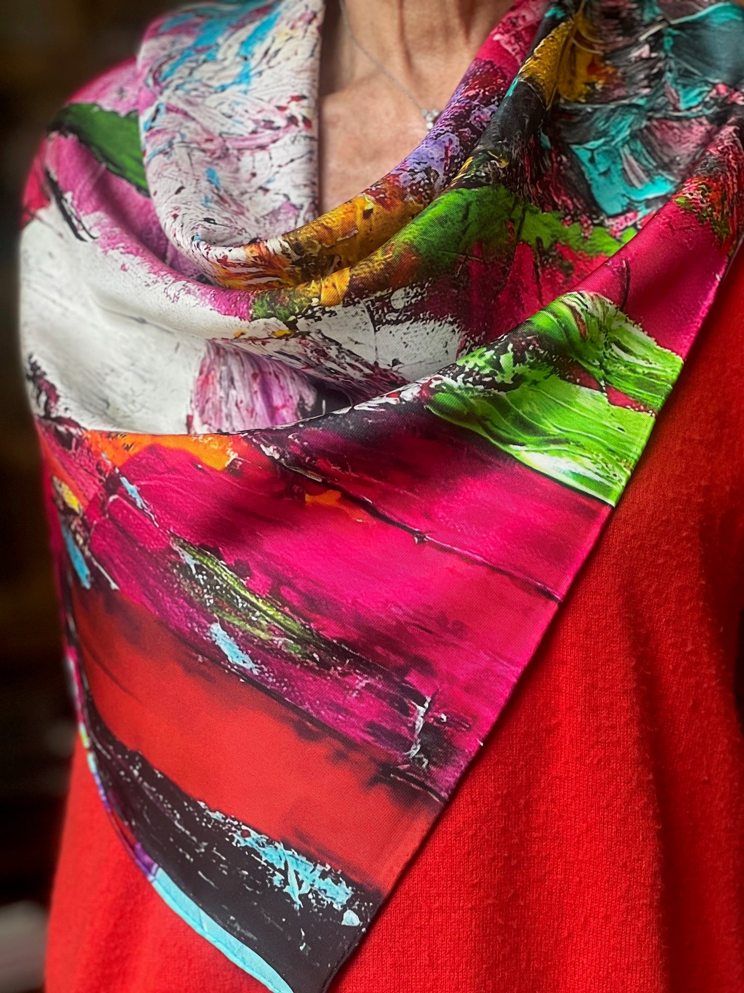 inspired floral designs nyc the edit silk twill