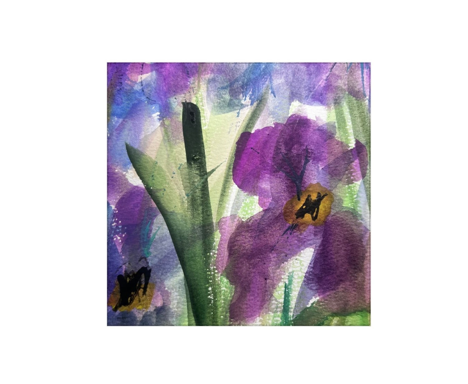 inspired floral designs nyc purple irises