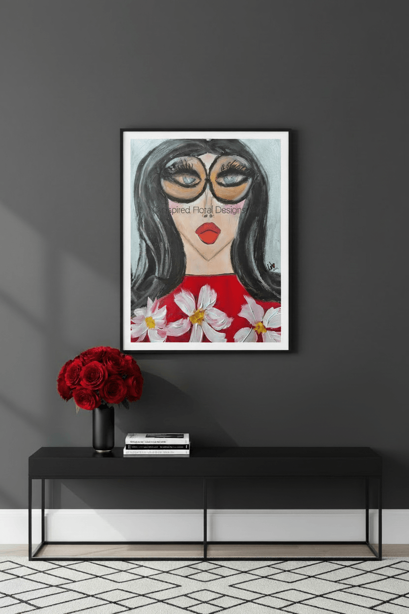 'Odette' Visages Giclée Art Print